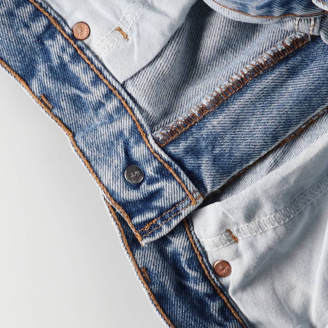 00'S Levi's 550 Relaxed Fit Tapered Denim Pants Men's W32 cotton blue type Vintage Second Hand