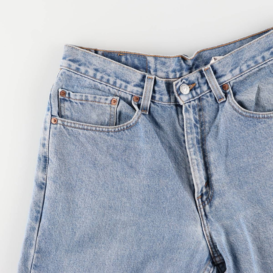 00'S Levi's 550 Relaxed Fit Tapered Denim Pants Men's W32 cotton blue type Vintage Second Hand
