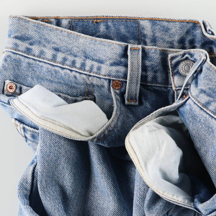 00'S Levi's 550 Relaxed Fit Tapered Denim Pants Men's W32 cotton blue type Vintage Second Hand