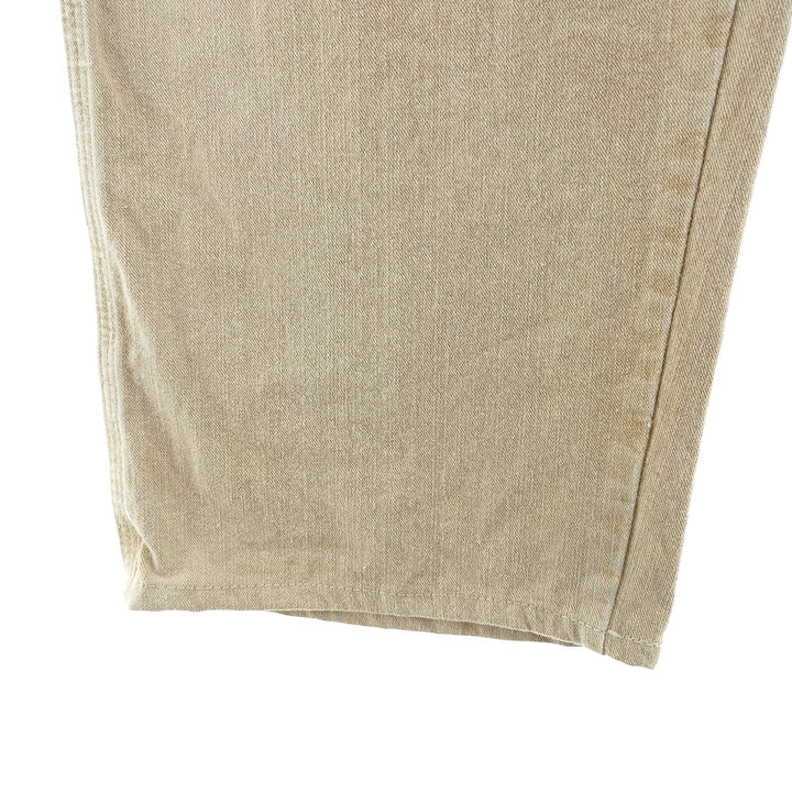 Wrangler HERO ORIGINALS Men's Denim Painter Pants, Size W33 cotton Beige type Vintage Second Hand