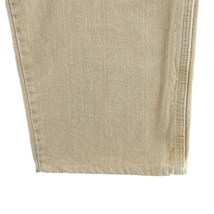 Wrangler HERO ORIGINALS Men's Denim Painter Pants, Size W33 cotton Beige type Vintage Second Hand