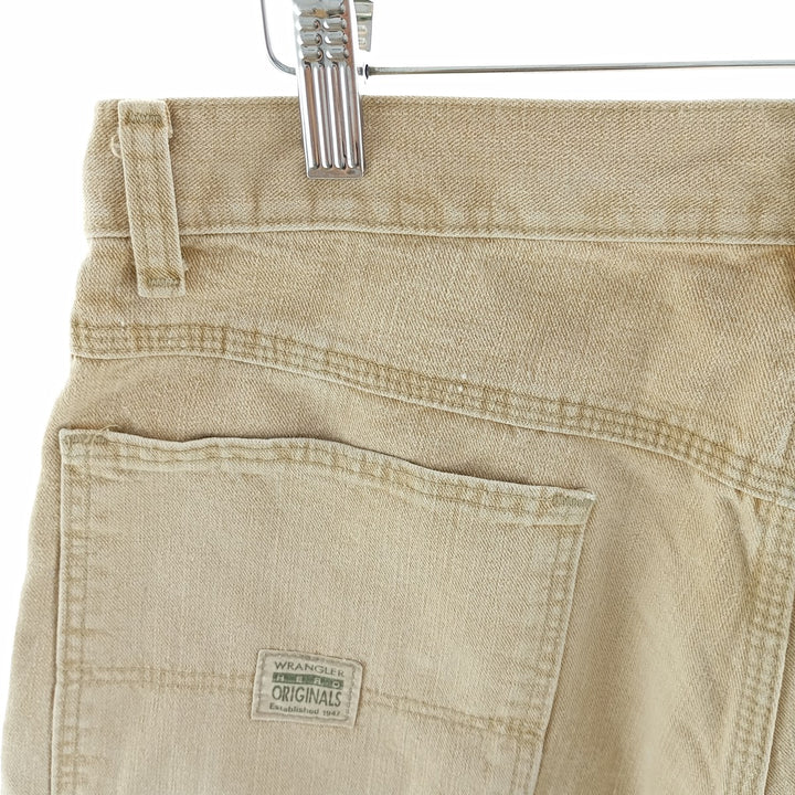 Wrangler HERO ORIGINALS Men's Denim Painter Pants, Size W33 cotton Beige type Vintage Second Hand