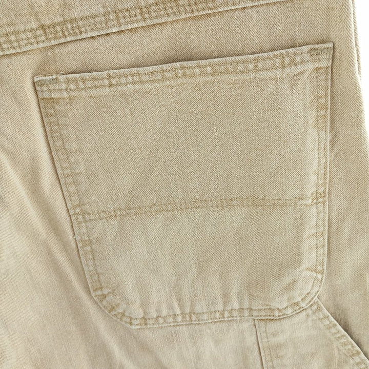 Wrangler HERO ORIGINALS Men's Denim Painter Pants, Size W33 cotton Beige type Vintage Second Hand