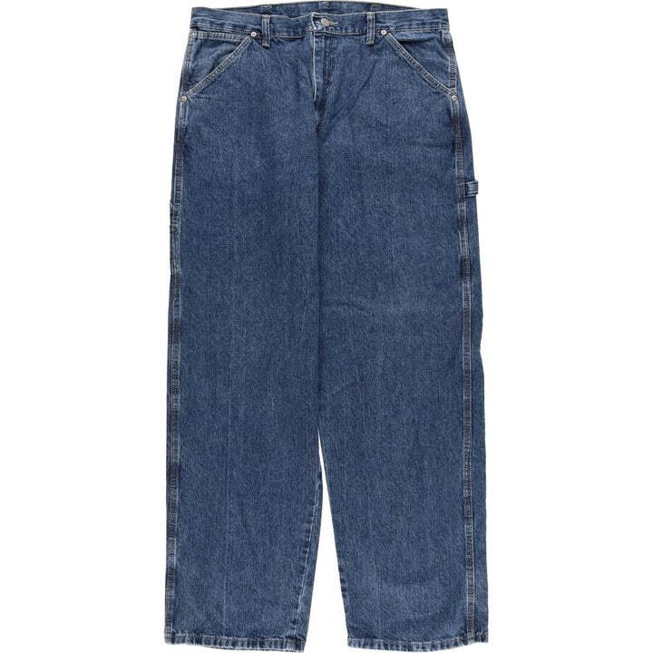 Wrangler HERO Denim Painter Pants for Men, W35 equivalent cotton blue type Vintage Second Hand