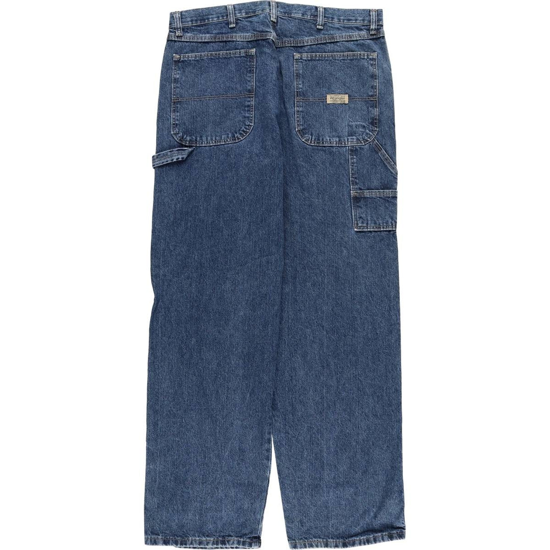 Wrangler HERO Denim Painter Pants for Men, W35 equivalent cotton blue type Vintage Second Hand