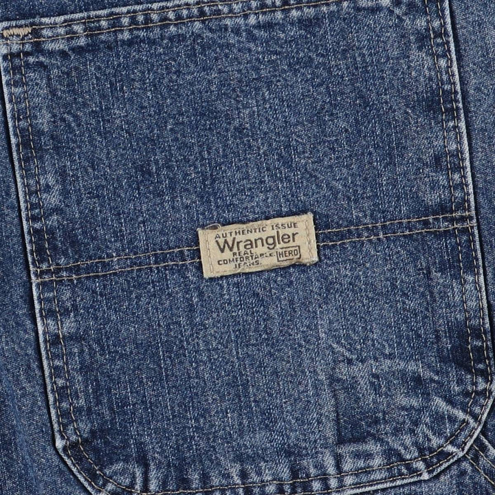 Wrangler HERO Denim Painter Pants for Men, W35 equivalent cotton blue type Vintage Second Hand