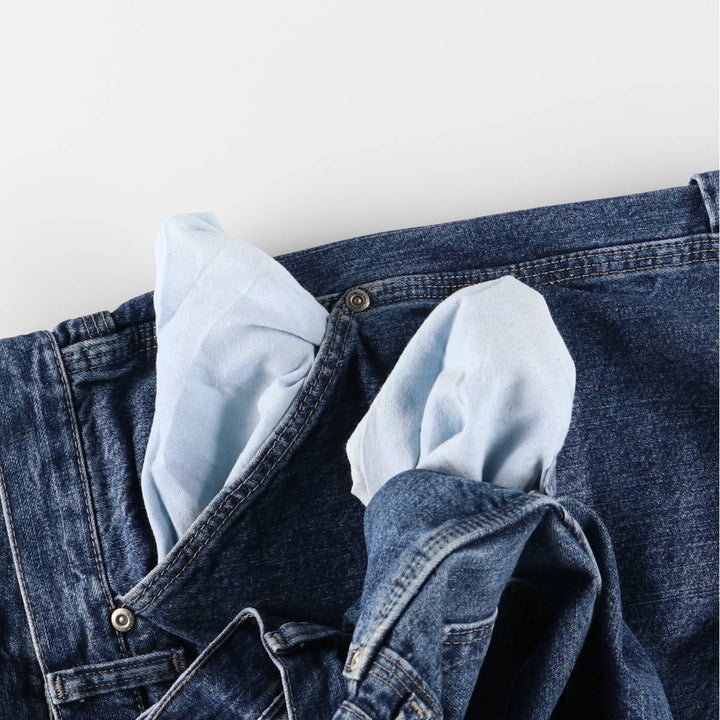 Wrangler HERO Denim Painter Pants for Men, W35 equivalent cotton blue type Vintage Second Hand