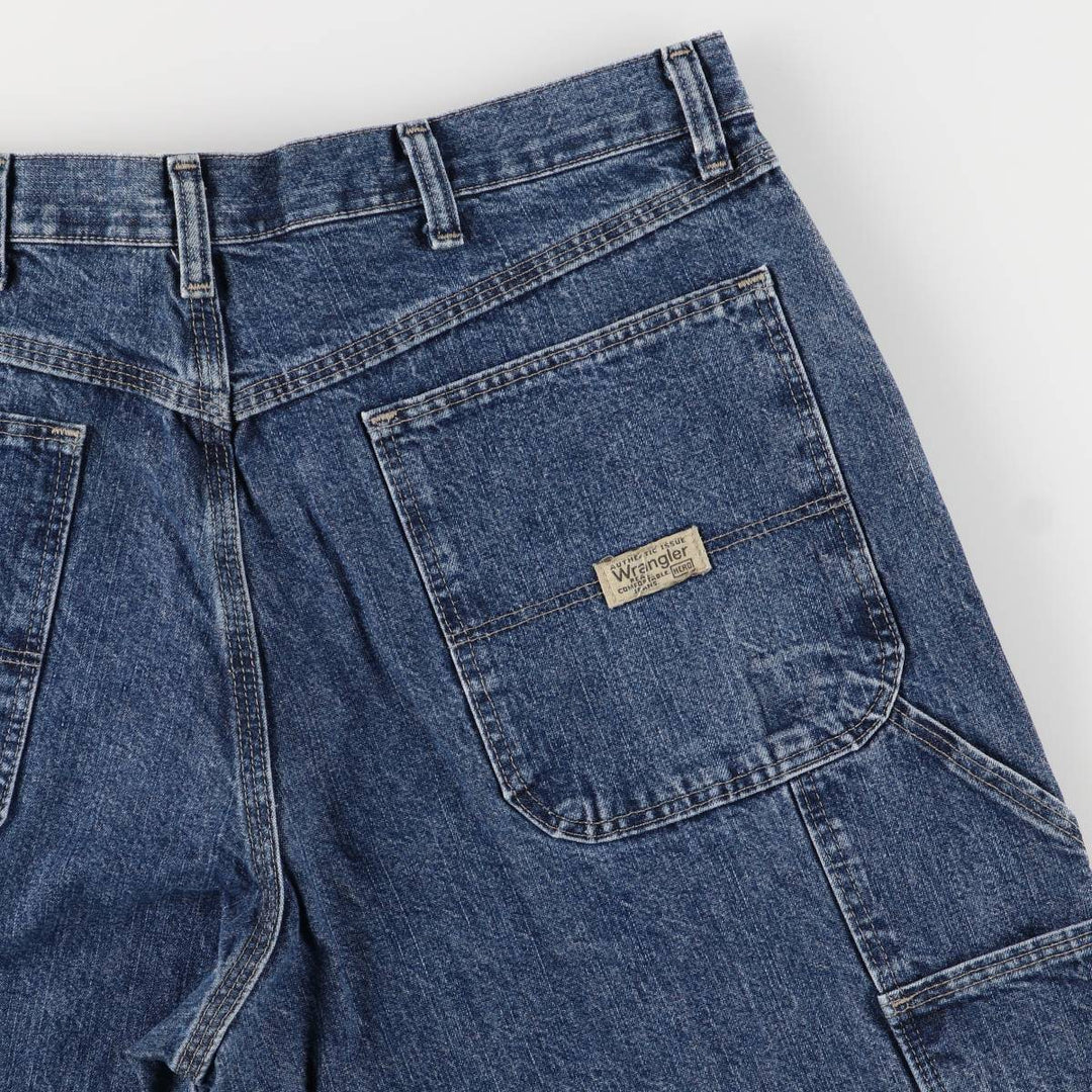 Wrangler HERO Denim Painter Pants for Men, W35 equivalent cotton blue type Vintage Second Hand