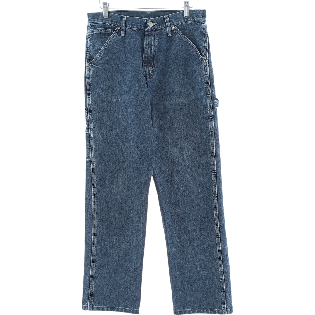 00'S Wrangler Denim Painter Pants Men's W31 equivalent cotton blue type Vintage Second Hand