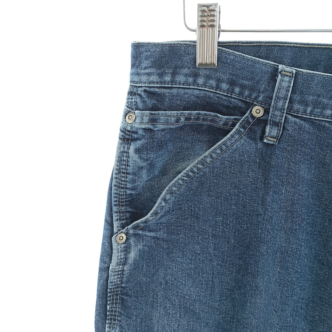 00'S Wrangler Denim Painter Pants Men's W31 equivalent cotton blue type Vintage Second Hand
