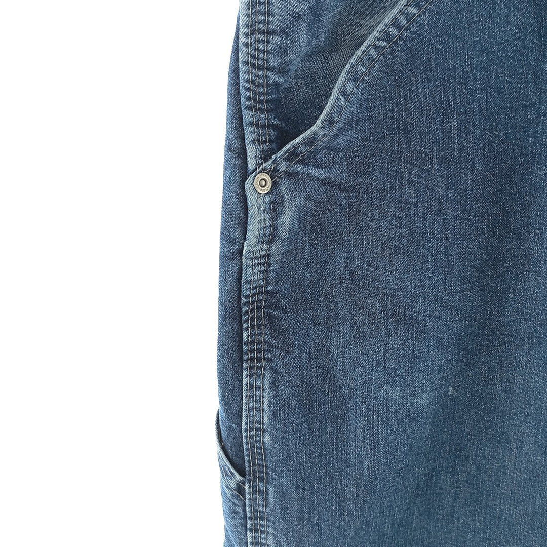00'S Wrangler Denim Painter Pants Men's W31 equivalent cotton blue type Vintage Second Hand