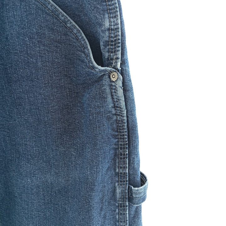 00'S Wrangler Denim Painter Pants Men's W31 equivalent cotton blue type Vintage Second Hand