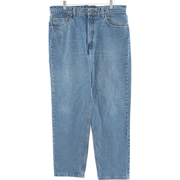 90'S Levi's 550 Relaxed Fit Tapered Denim Pants Made in USA Men's W35 Vintage cotton blue type Vintage Second Hand