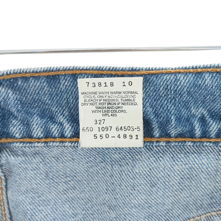 90'S Levi's 550 Relaxed Fit Tapered Denim Pants Made in USA Men's W35 Vintage cotton blue type Vintage Second Hand