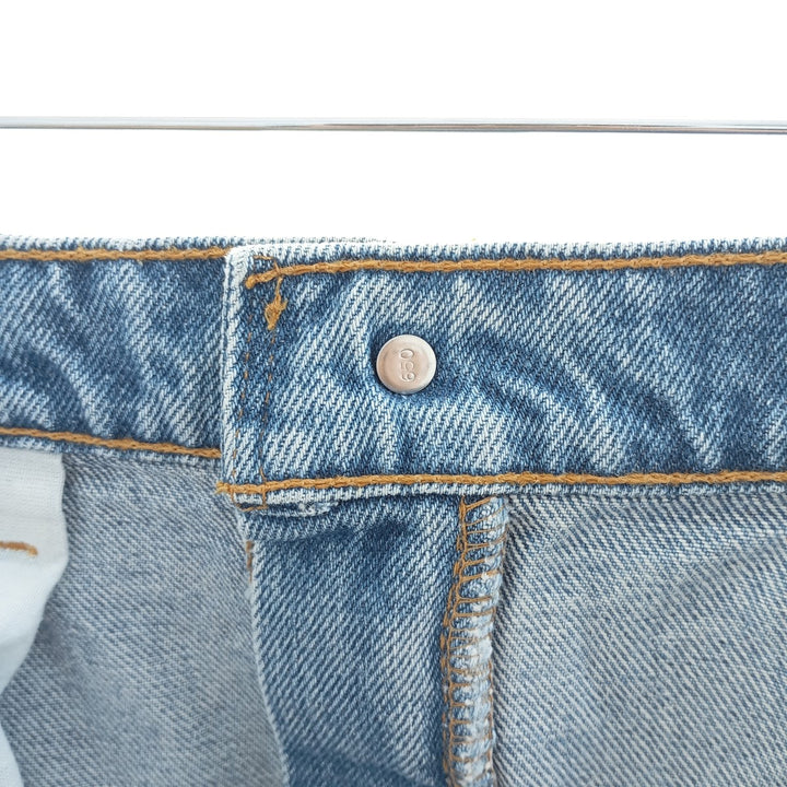 90'S Levi's 550 Relaxed Fit Tapered Denim Pants Made in USA Men's W35 Vintage cotton blue type Vintage Second Hand