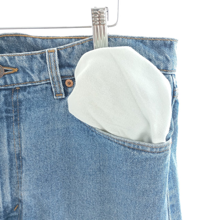 90'S Levi's 550 Relaxed Fit Tapered Denim Pants Made in USA Men's W35 Vintage cotton blue type Vintage Second Hand
