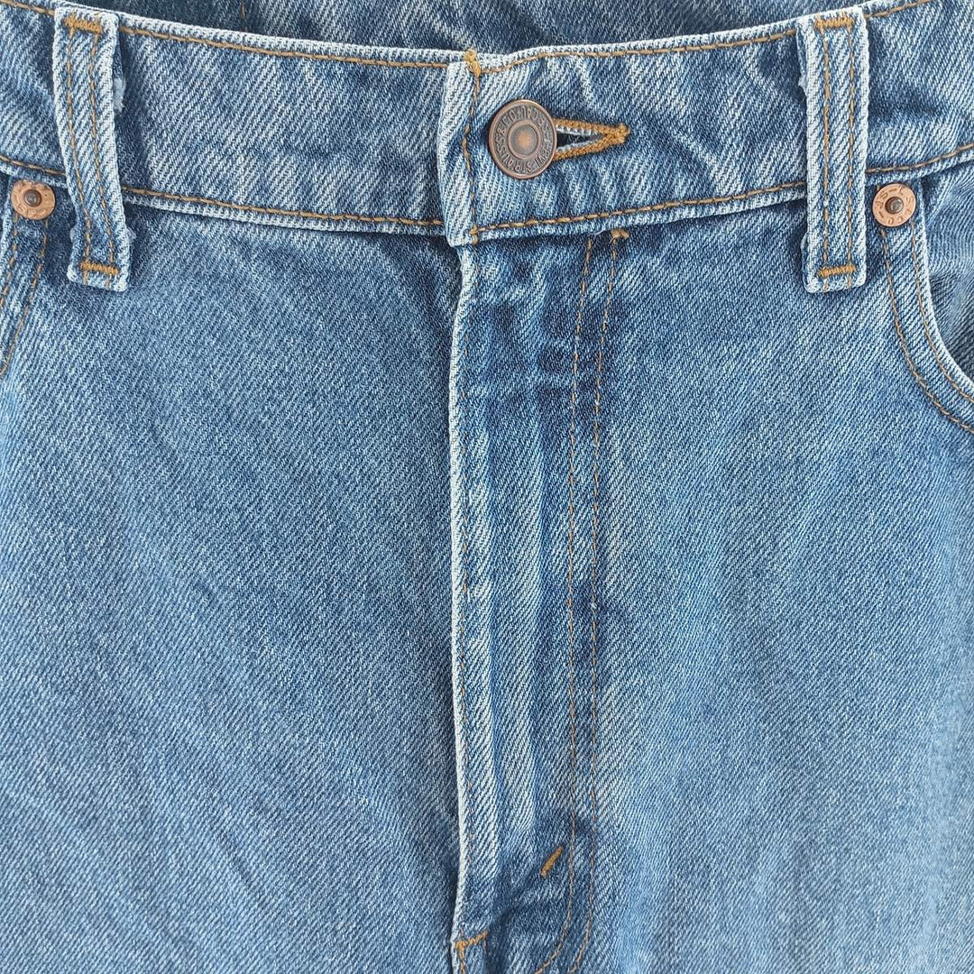 90'S Levi's 550 Relaxed Fit Tapered Denim Pants Made in USA Men's W35 Vintage cotton blue type Vintage Second Hand