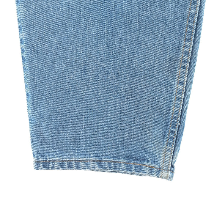 90'S Levi's 550 Relaxed Fit Tapered Denim Pants Made in USA Men's W35 Vintage cotton blue type Vintage Second Hand