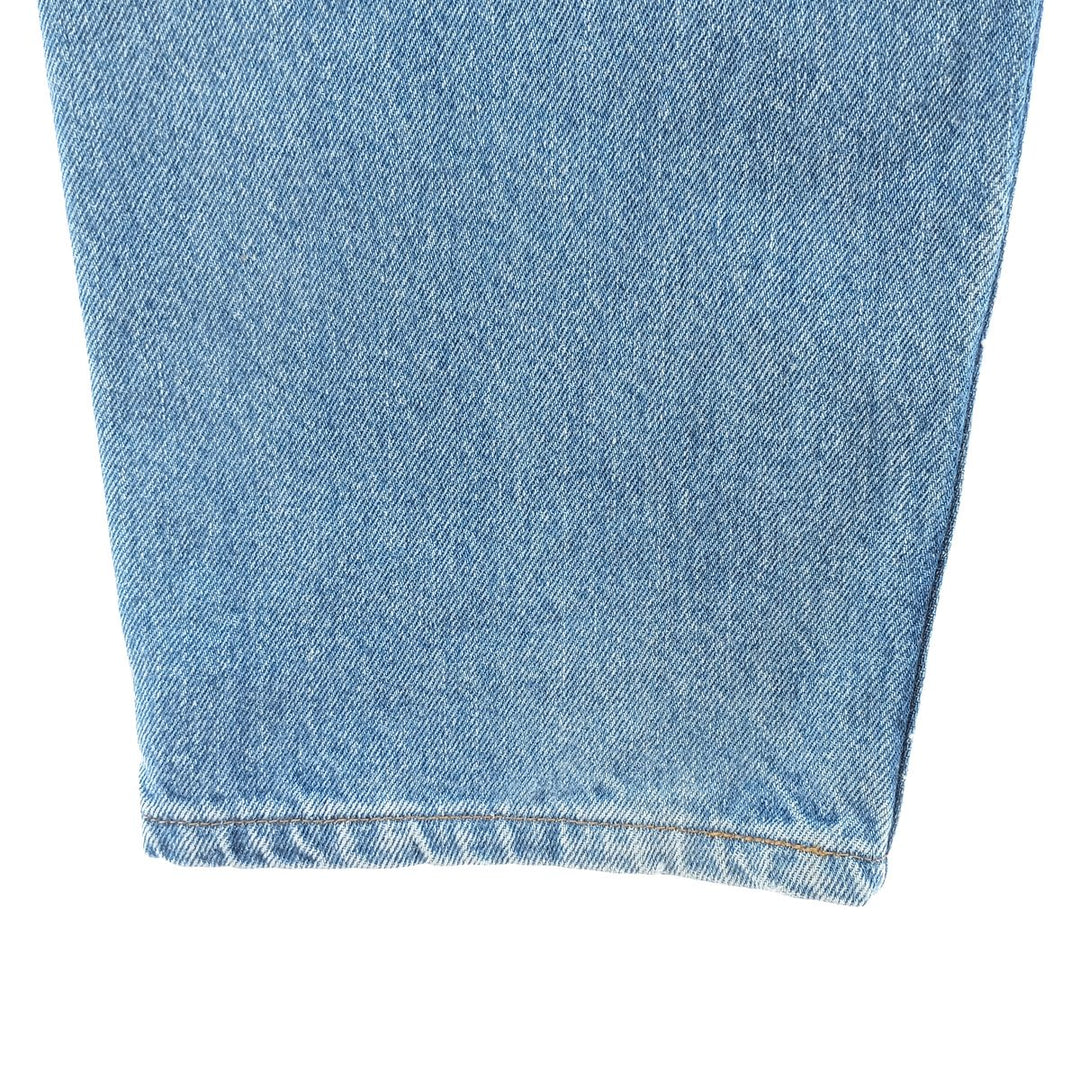 90'S Levi's 550 Relaxed Fit Tapered Denim Pants Made in USA Men's W35 Vintage cotton blue type Vintage Second Hand
