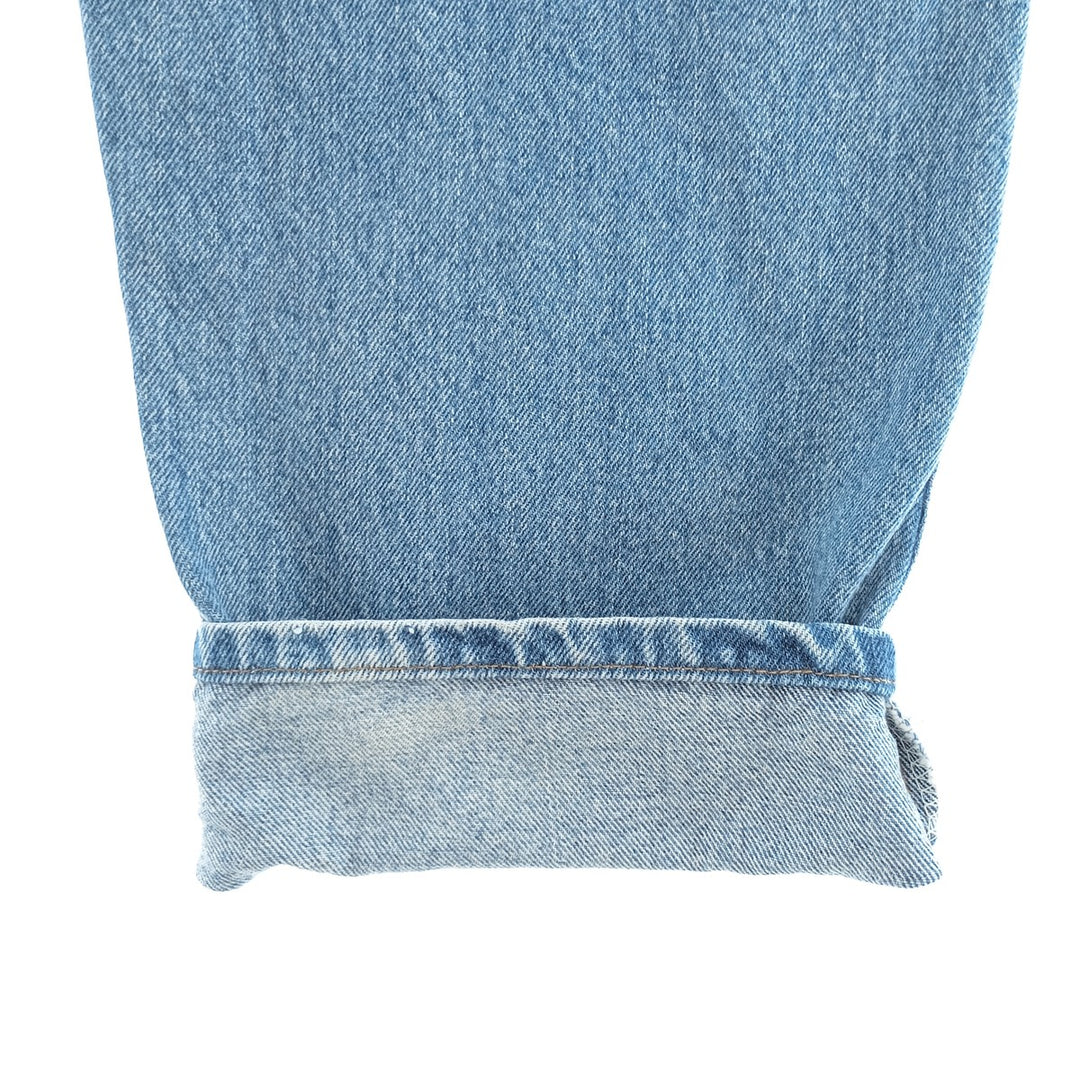 90'S Levi's 550 Relaxed Fit Tapered Denim Pants Made in USA Men's W35 Vintage cotton blue type Vintage Second Hand