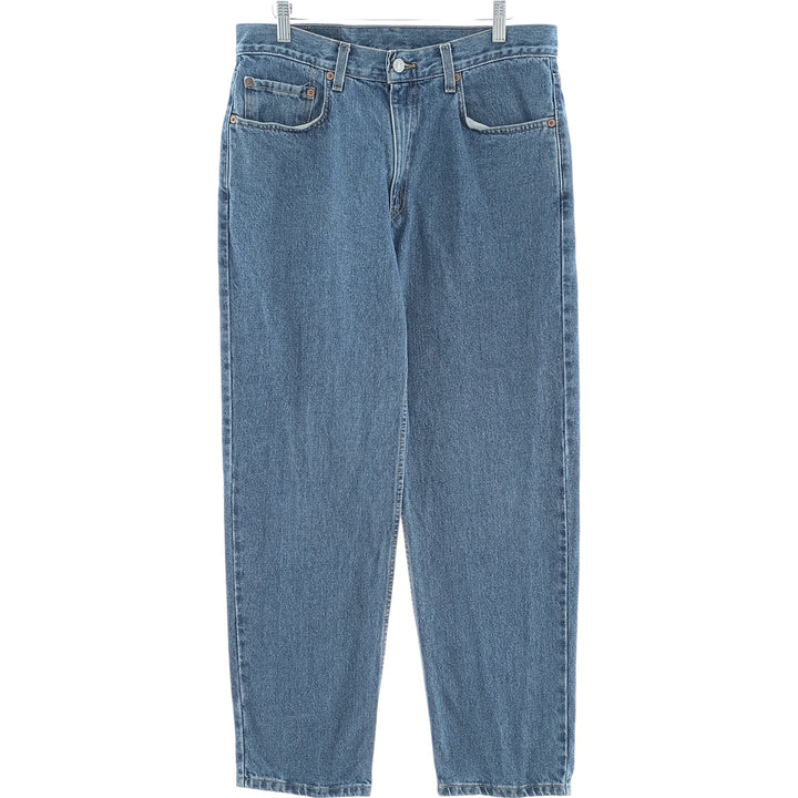 00'S Levi's 550 Relaxed Fit Tapered Denim Pants Men's W33 cotton blue type Vintage Second Hand
