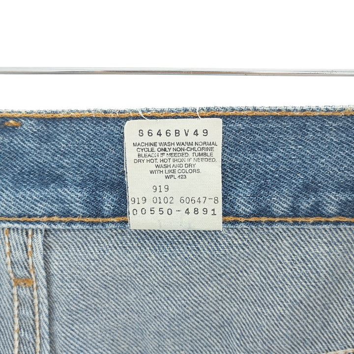 00'S Levi's 550 Relaxed Fit Tapered Denim Pants Men's W33 cotton blue type Vintage Second Hand