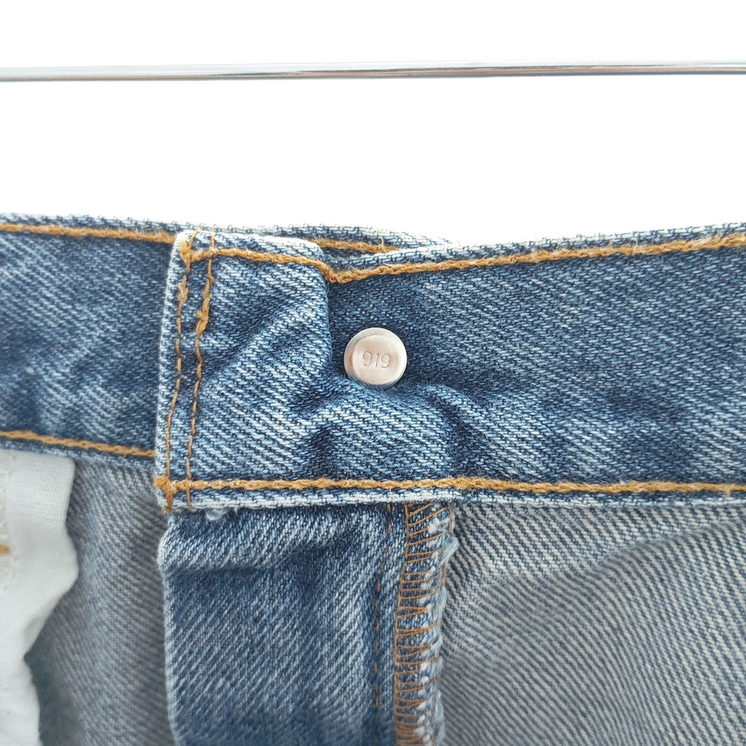 00'S Levi's 550 Relaxed Fit Tapered Denim Pants Men's W33 cotton blue type Vintage Second Hand