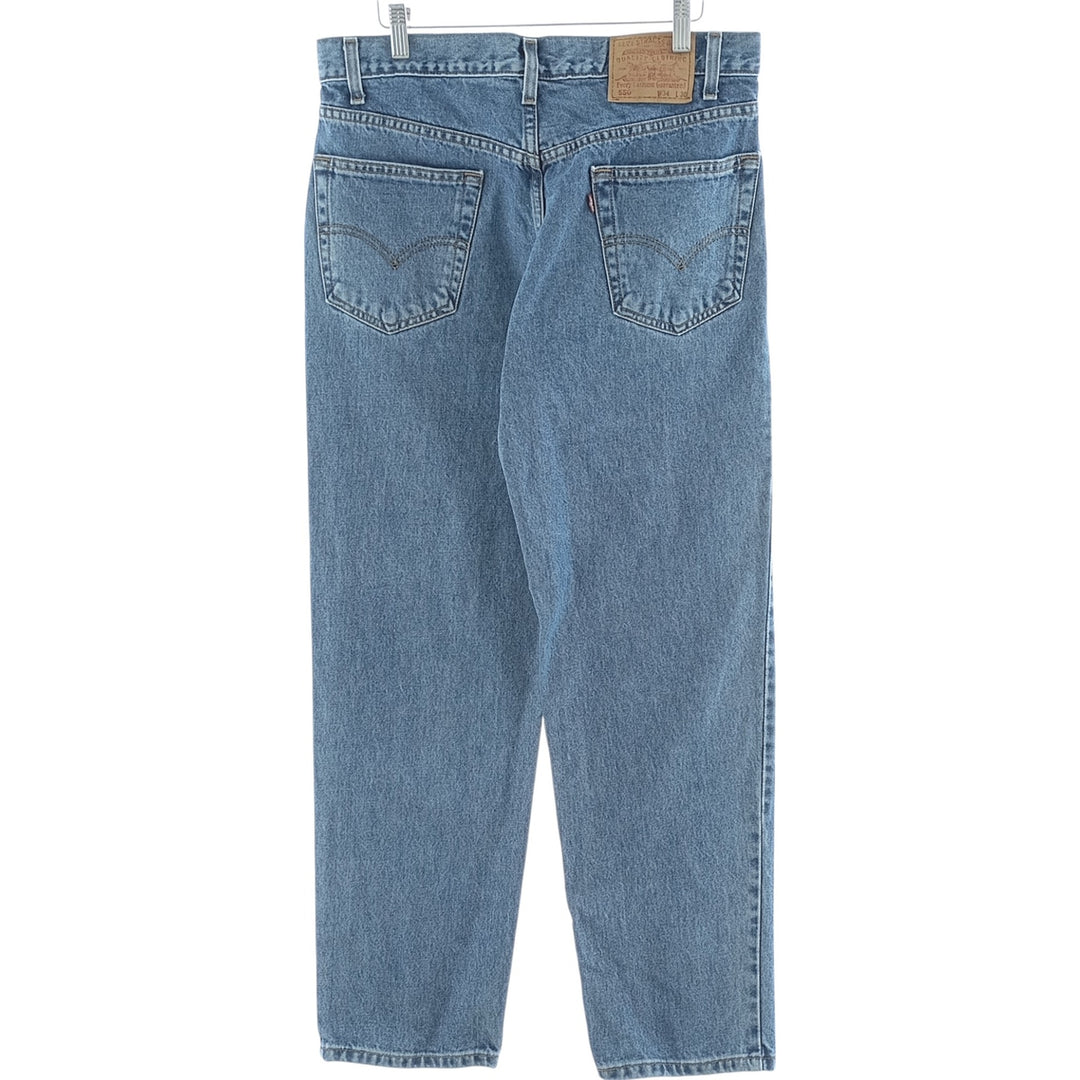 90'S Levi's 550 Relaxed Fit Tapered Denim Pants Men's W34 Vintage cotton blue type Vintage Second Hand