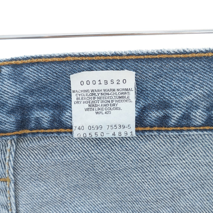 90'S Levi's 550 Relaxed Fit Tapered Denim Pants Men's W34 Vintage cotton blue type Vintage Second Hand
