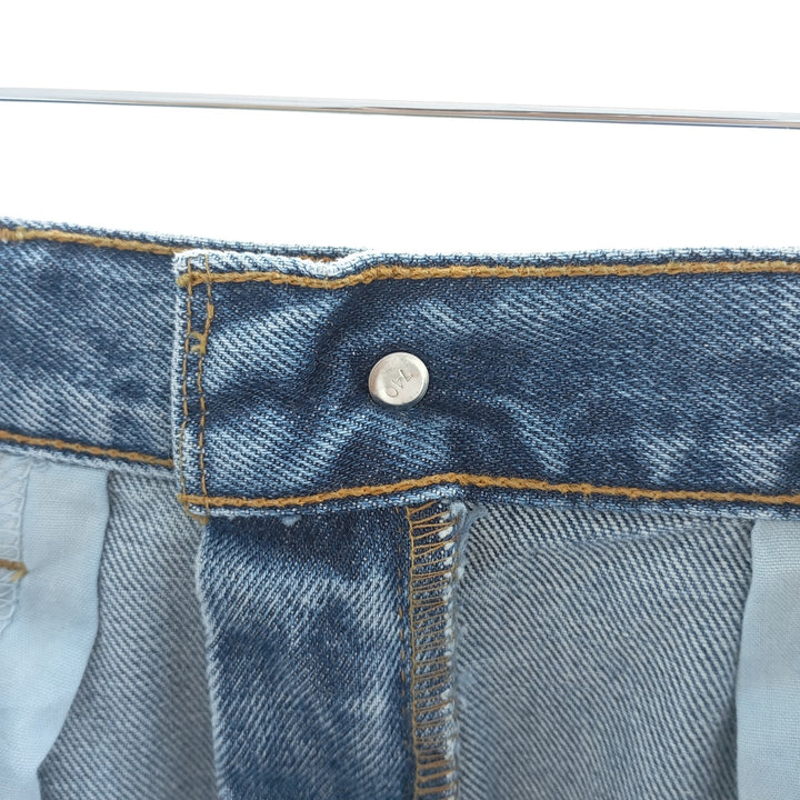 90'S Levi's 550 Relaxed Fit Tapered Denim Pants Men's W34 Vintage cotton blue type Vintage Second Hand