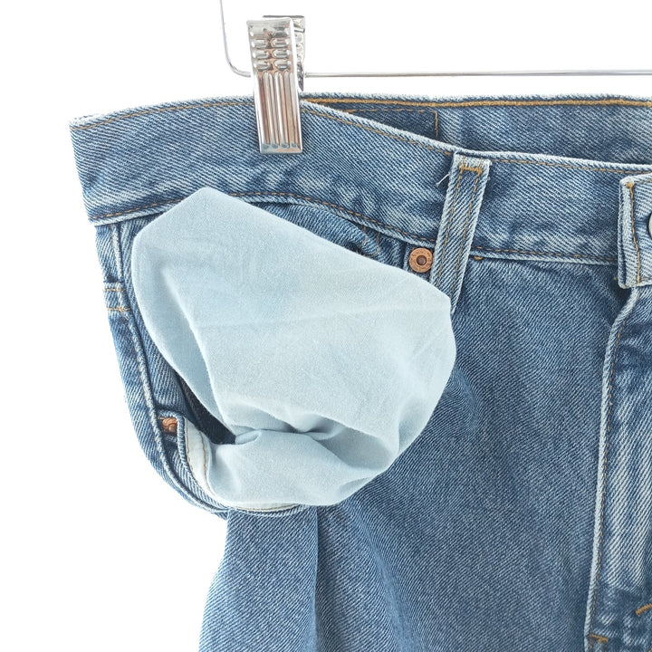 90'S Levi's 550 Relaxed Fit Tapered Denim Pants Men's W34 Vintage cotton blue type Vintage Second Hand