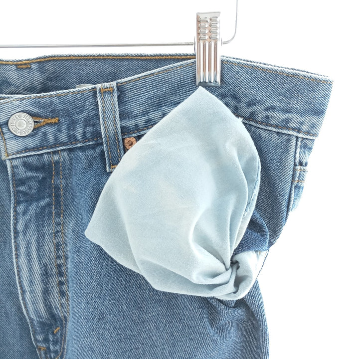 90'S Levi's 550 Relaxed Fit Tapered Denim Pants Men's W34 Vintage cotton blue type Vintage Second Hand