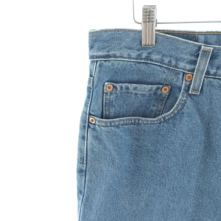 90'S Levi's 550 Relaxed Fit Tapered Denim Pants Men's W34 Vintage cotton blue type Vintage Second Hand