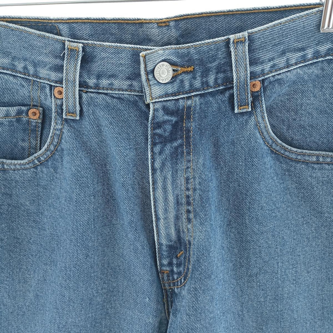 90'S Levi's 550 Relaxed Fit Tapered Denim Pants Men's W34 Vintage cotton blue type Vintage Second Hand