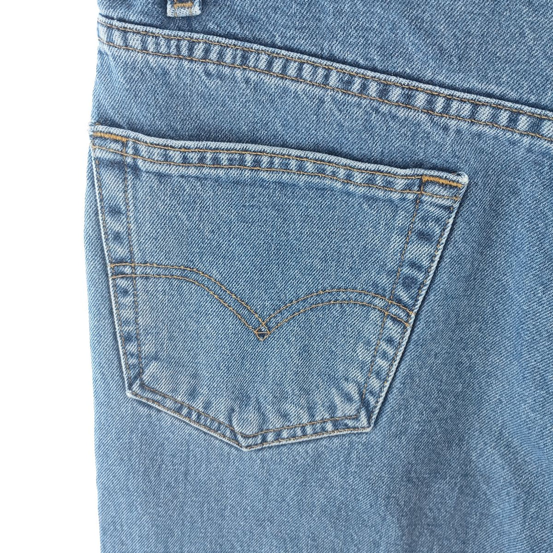 90'S Levi's 550 Relaxed Fit Tapered Denim Pants Men's W34 Vintage cotton blue type Vintage Second Hand