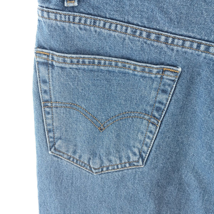 90'S Levi's 550 Relaxed Fit Tapered Denim Pants Men's W34 Vintage cotton blue type Vintage Second Hand