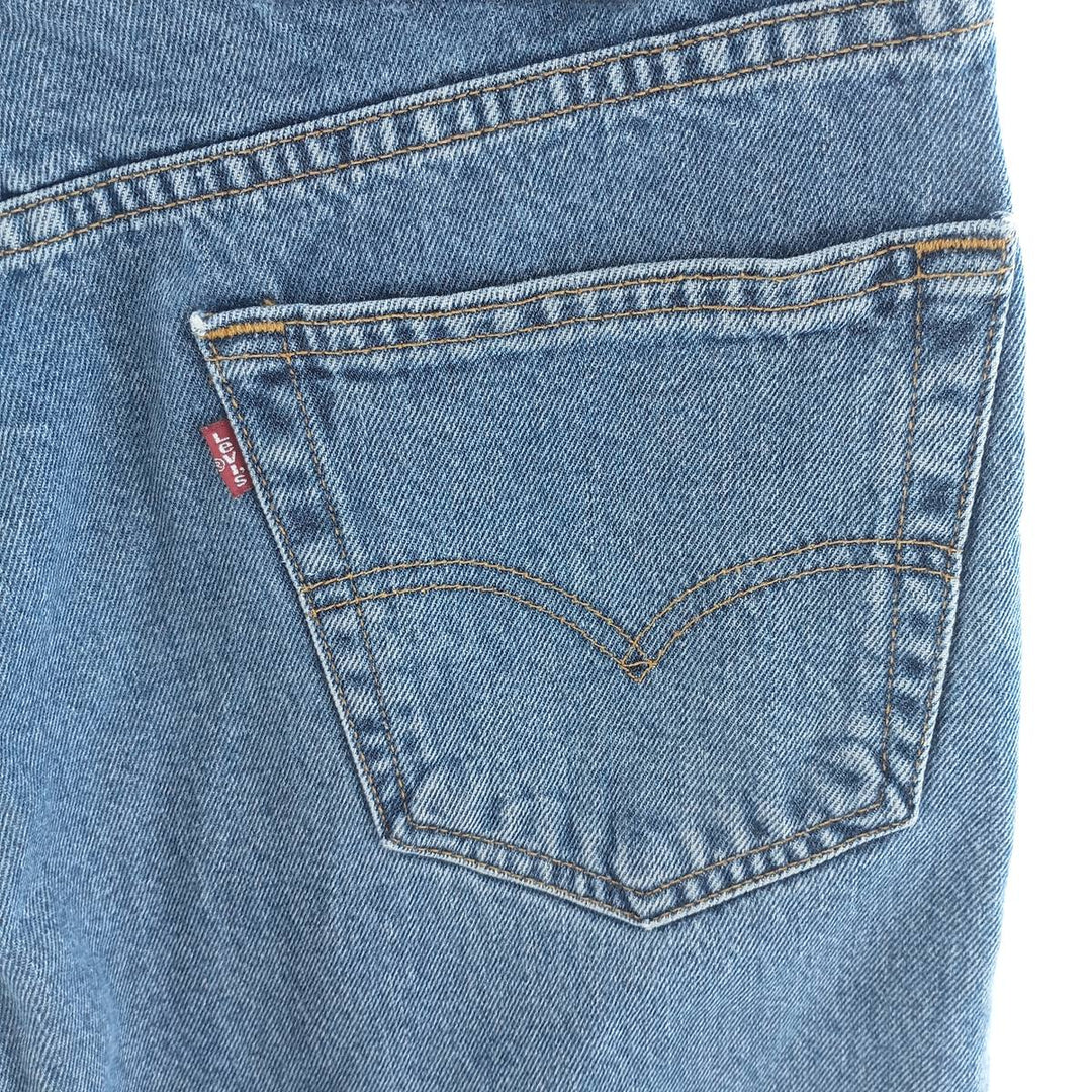 90'S Levi's 550 Relaxed Fit Tapered Denim Pants Men's W34 Vintage cotton blue type Vintage Second Hand