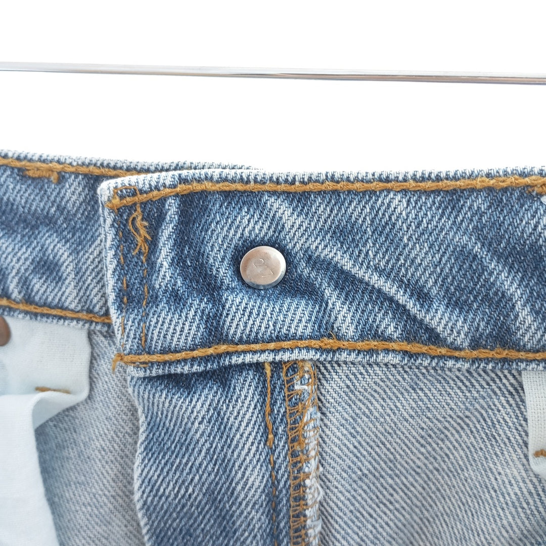 90'S Levi's 550 Relaxed Fit Tapered Denim Pants, Made in Canada, Men's, Size W32, Vintage cotton blue type Vintage Second Hand