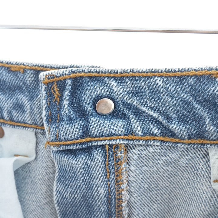 90'S Levi's 550 Relaxed Fit Tapered Denim Pants, Made in Canada, Men's, Size W32, Vintage cotton blue type Vintage Second Hand