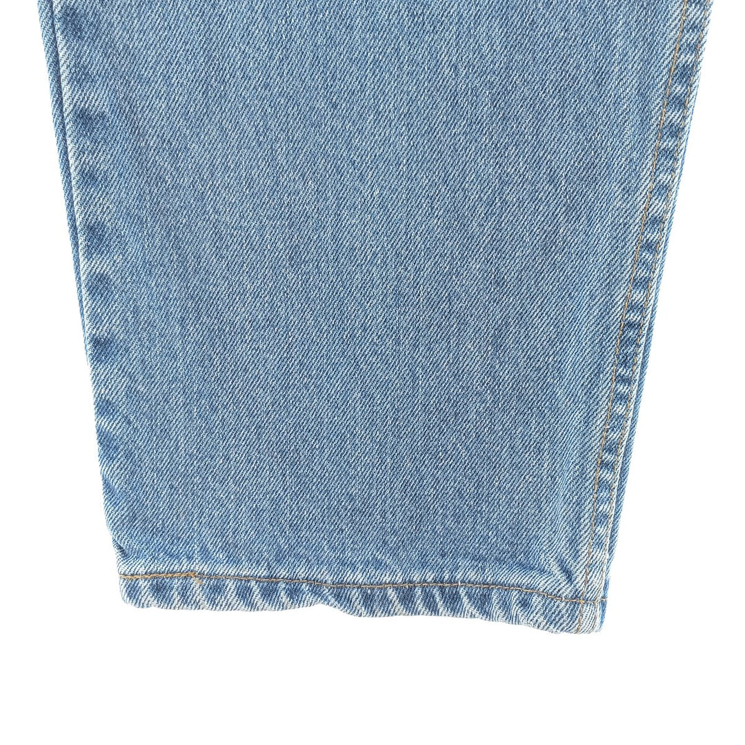 90'S Levi's 550 Relaxed Fit Tapered Denim Pants, Made in Canada, Men's, Size W32, Vintage cotton blue type Vintage Second Hand