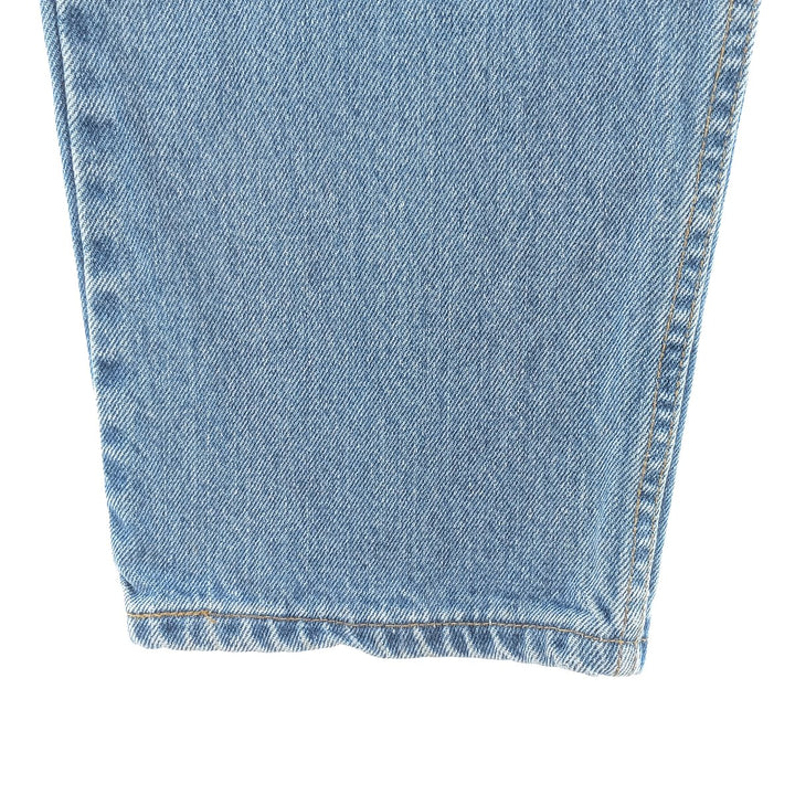 90'S Levi's 550 Relaxed Fit Tapered Denim Pants, Made in Canada, Men's, Size W32, Vintage cotton blue type Vintage Second Hand