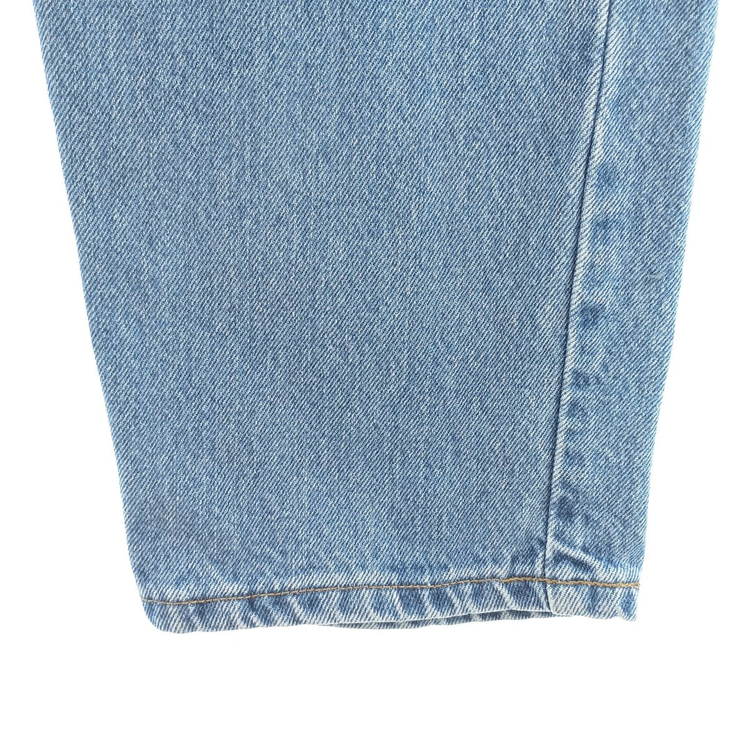 90'S Levi's 550 Relaxed Fit Tapered Denim Pants, Made in Canada, Men's, Size W32, Vintage cotton blue type Vintage Second Hand