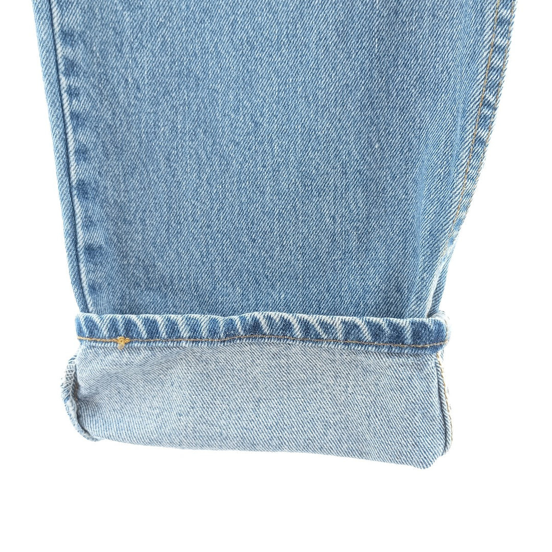 90'S Levi's 550 Relaxed Fit Tapered Denim Pants, Made in Canada, Men's, Size W32, Vintage cotton blue type Vintage Second Hand
