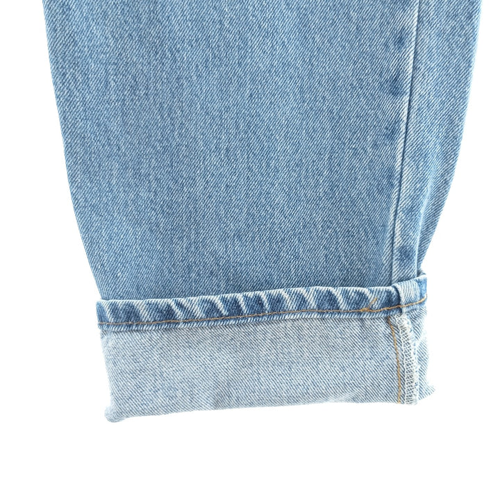 90'S Levi's 550 Relaxed Fit Tapered Denim Pants, Made in Canada, Men's, Size W32, Vintage cotton blue type Vintage Second Hand
