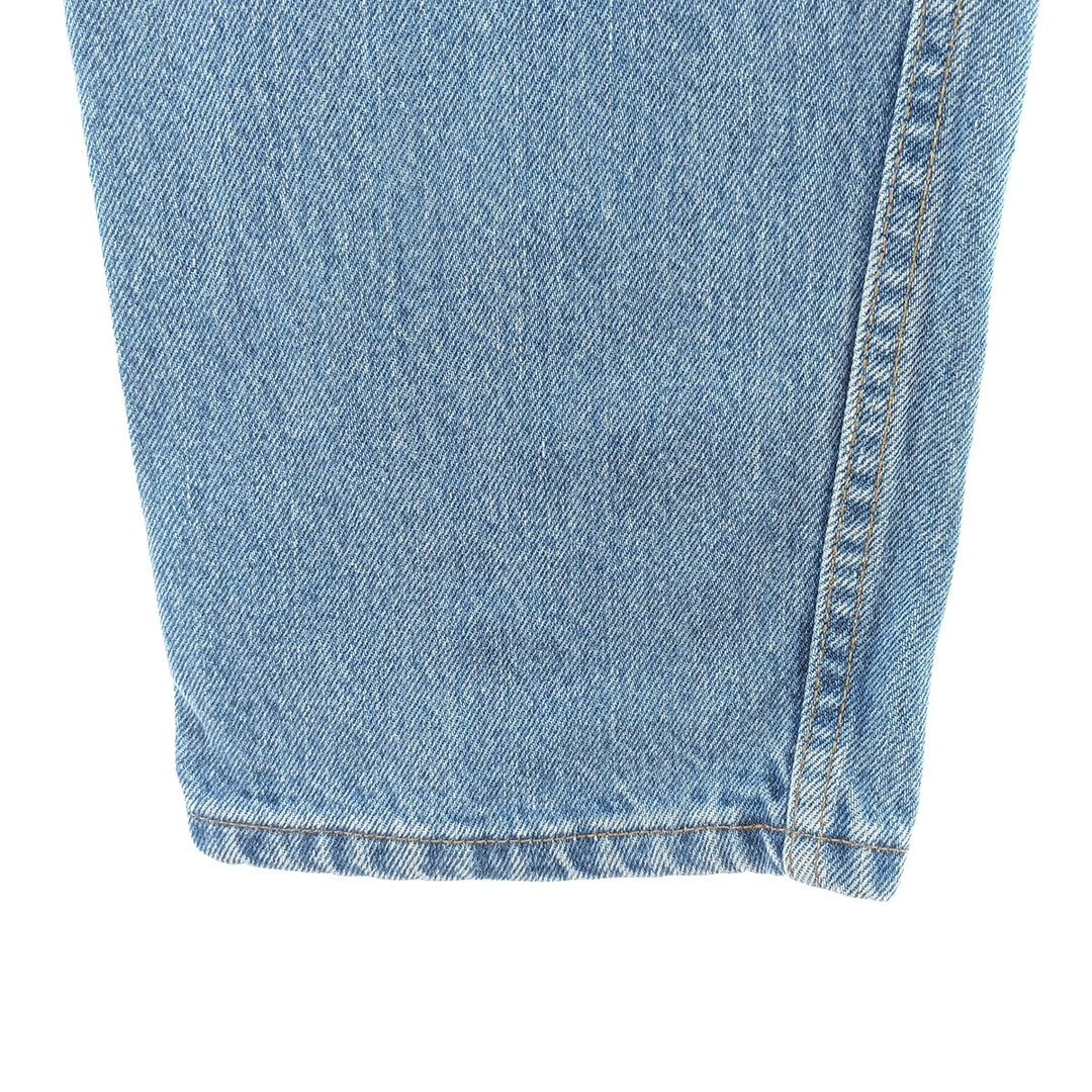 90'S Levi's 550 Relaxed Fit Tapered Denim Pants, Made in Canada, Men's, Size W32, Vintage cotton blue type Vintage Second Hand