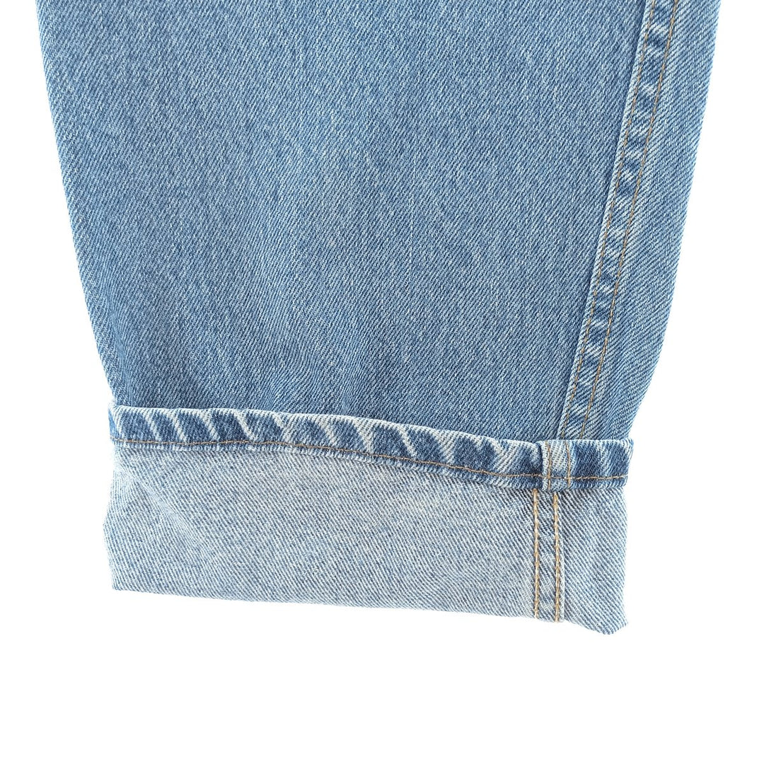 90'S Levi's 550 Relaxed Fit Tapered Denim Pants, Made in Canada, Men's, Size W32, Vintage cotton blue type Vintage Second Hand