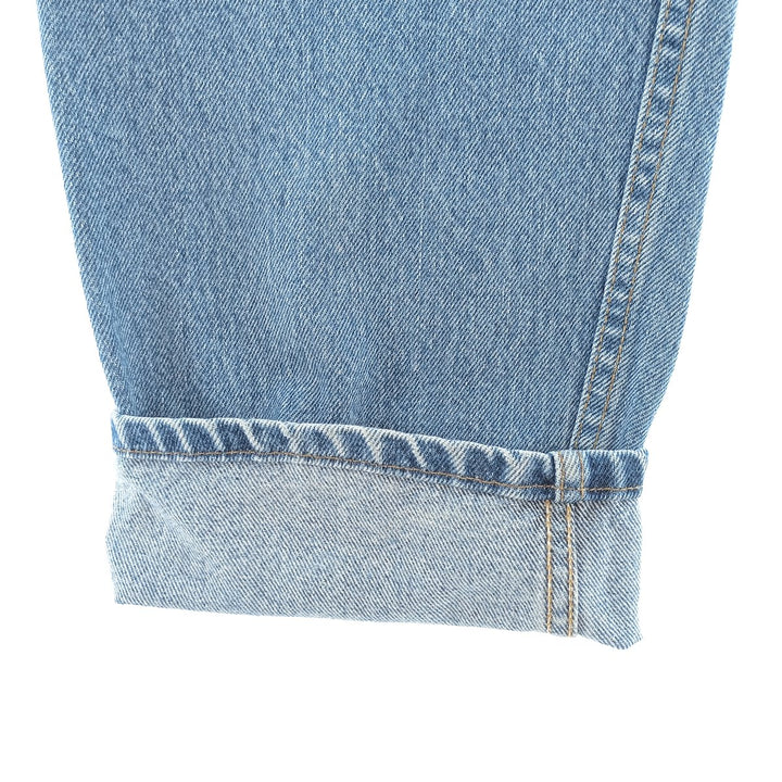90'S Levi's 550 Relaxed Fit Tapered Denim Pants, Made in Canada, Men's, Size W32, Vintage cotton blue type Vintage Second Hand