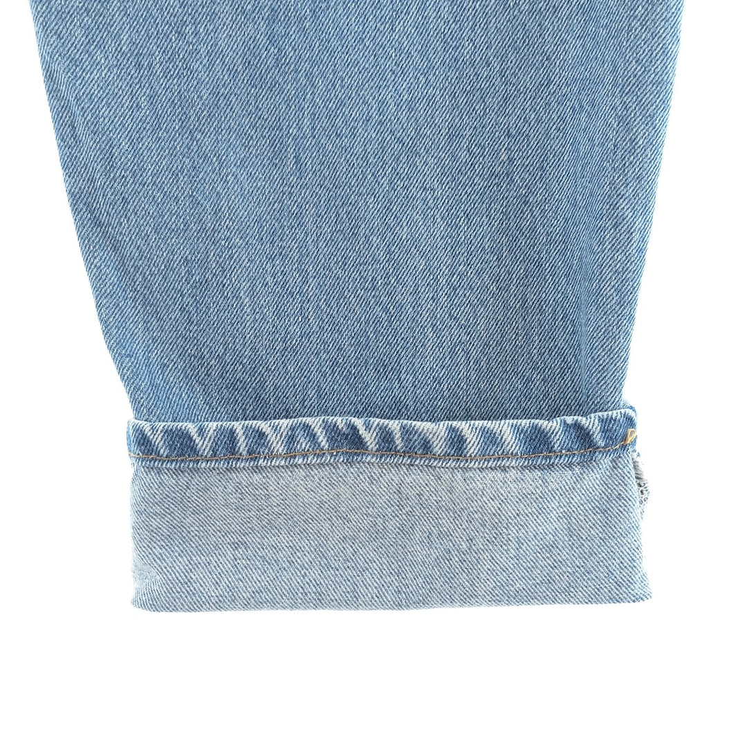 90'S Levi's 550 Relaxed Fit Tapered Denim Pants, Made in Canada, Men's, Size W32, Vintage cotton blue type Vintage Second Hand
