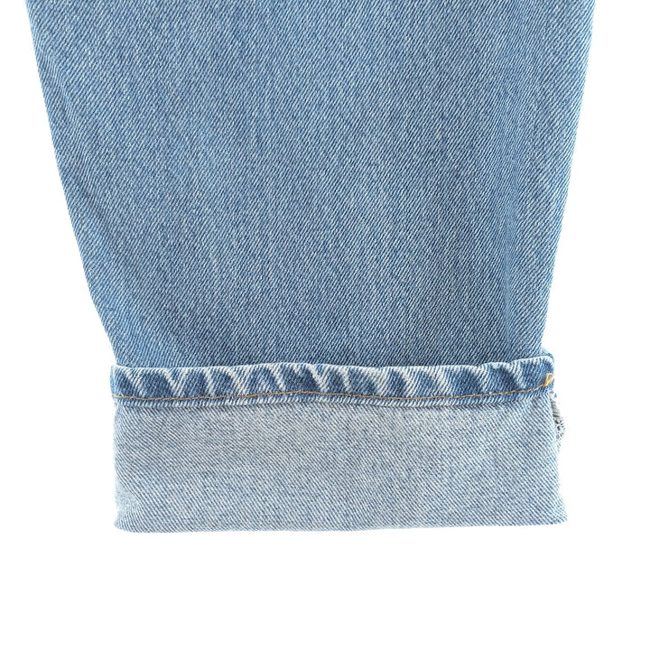 90'S Levi's 550 Relaxed Fit Tapered Denim Pants, Made in Canada, Men's, Size W32, Vintage cotton blue type Vintage Second Hand
