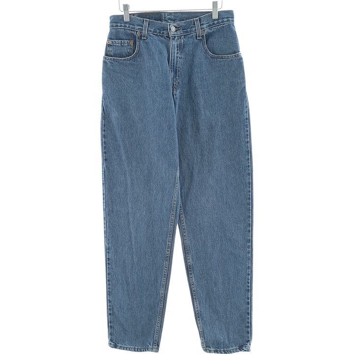 00'S Levi's 560 LOOSE FIT TAPERED LEG tapered denim pants for men, size w29 cotton blue type Vintage Second Hand